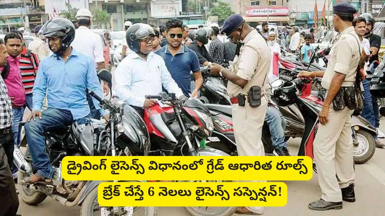Driving license new rules