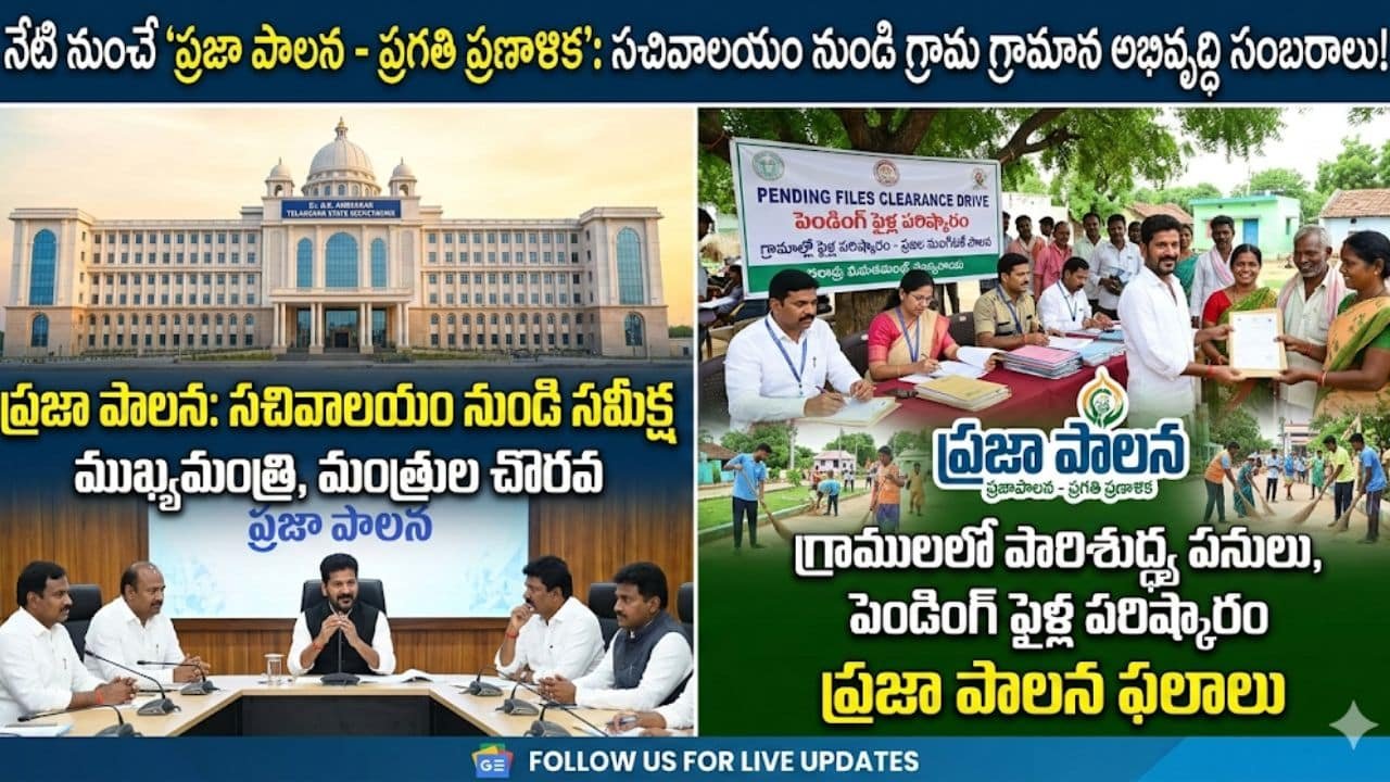 Telangana Praja Palana Pragathi Pranalika